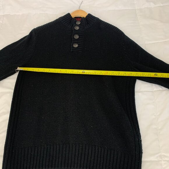 Kensington Eastside Mens Quarter- Button Down Sweater - Picture 7 of 12